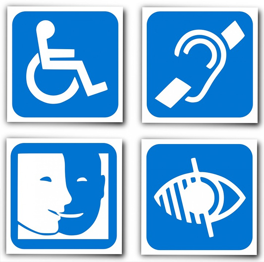 pictogrammes handicaps